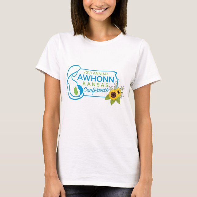 2018 AWHONN Kansas Conference T-Shirt (Front)