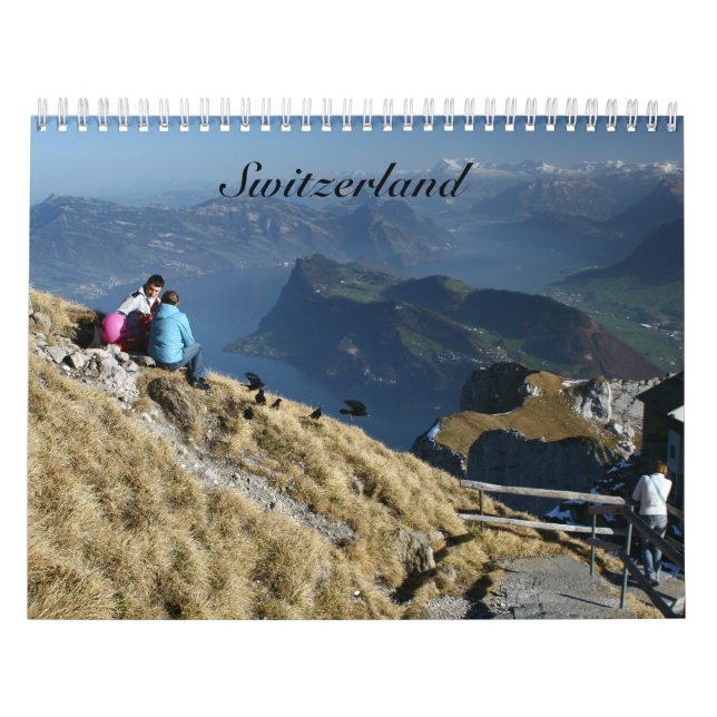 2018 Calendar of Beautiful Switzerland (Cover)