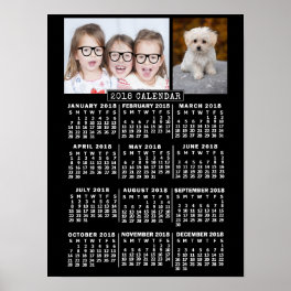 2018 Calendar (See Description for New Version) Poster