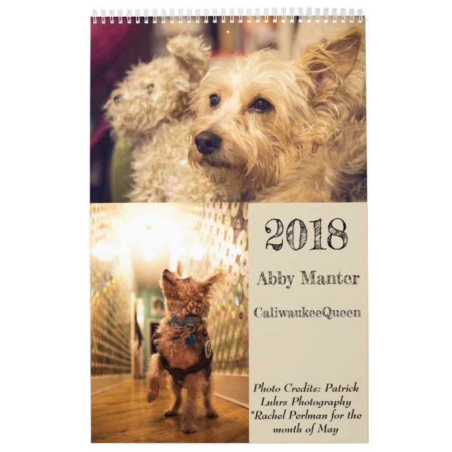 2018 CaliwaukeeQueen Calendar (Cover)