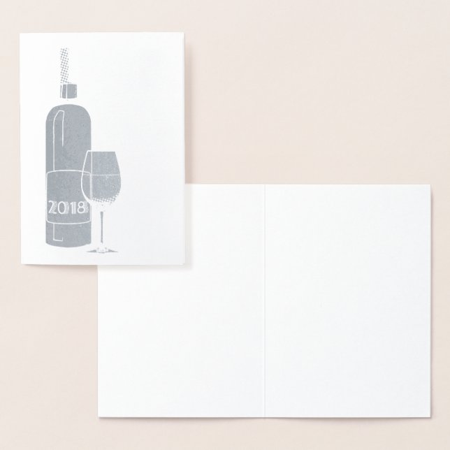 2018 Cheers! Silver Foil Card (Display)