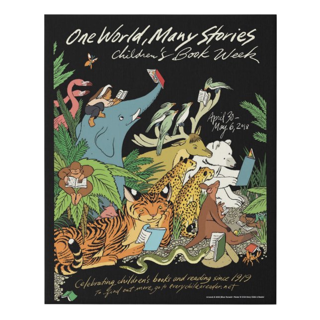 2018 Children's Book Week Faux Canvas Print (Front)