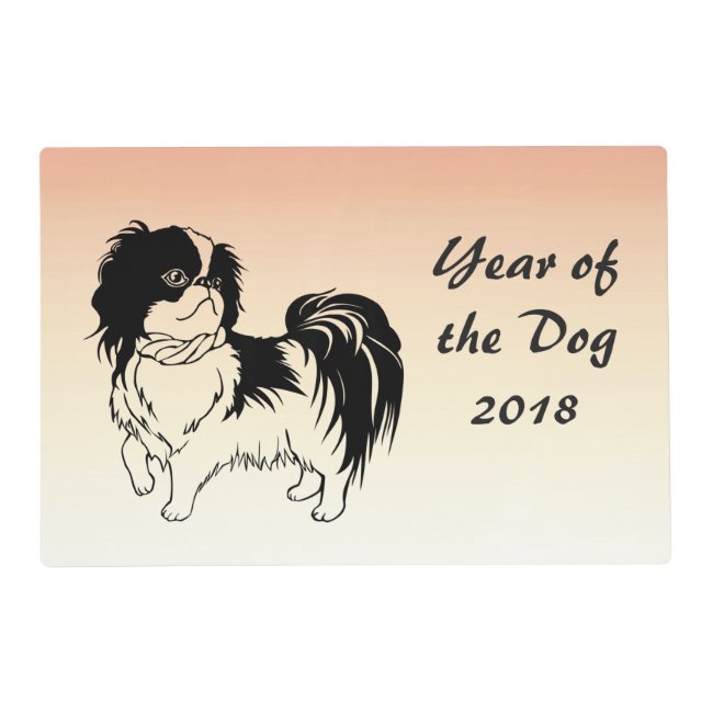 2018 Chinese New Year of the Dog Placemat