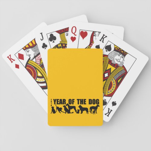 2018 Chinese New Year of The Dog Playing cards