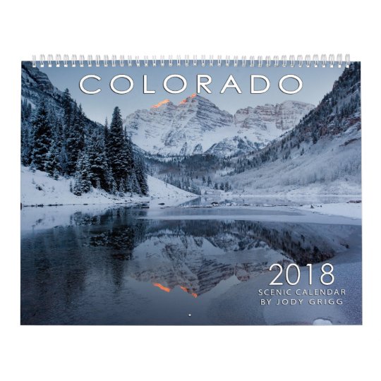 2018 Colorado Scenic Calendar