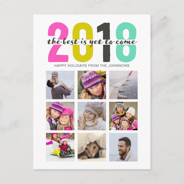 2018 | colorful | postcards (Front)