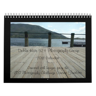 2018 DeBie Hive 52+ Photo Challenge Group Calendar