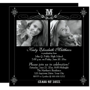 two graduates invitations zazzle