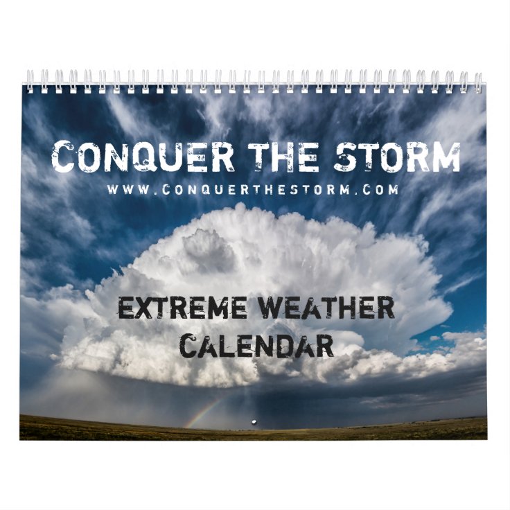 2018 Extreme Weather Calendar Zazzle