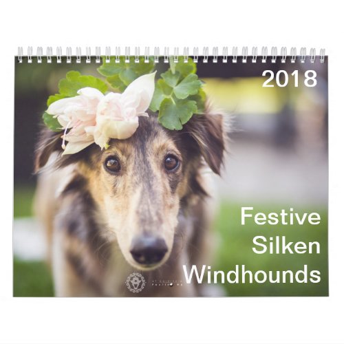 2018 Festive Silken Windhounds Calendar