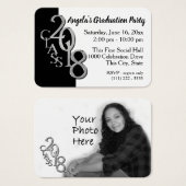 2018 Grad Party Photo Insert Card (Front & Back)