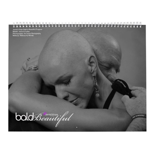 2018 Jamie's Hope Bald is Beautiful Calendar (Cover)