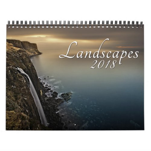 2018 Landscape Photography Calendar