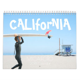 2018 MICAFOTO Calendar &quot;CALIforNIA&quot; Japanese ver.