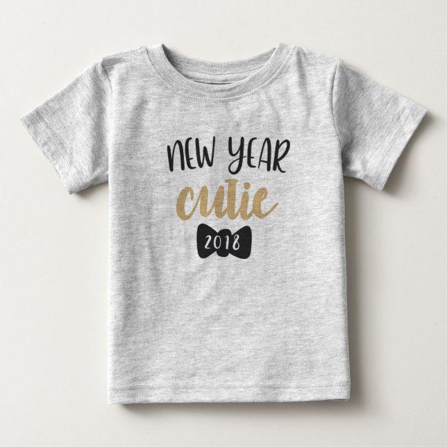 2018 New Year Cutie Baby T-Shirt (Front)