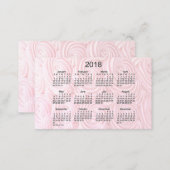 2018 Pink Frosting Calendar by Janz Oceania Card (Front/Back)