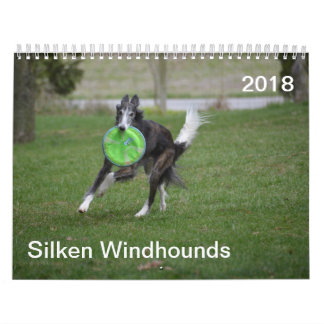 2018 Silken Windhounds (In Action) Calendar
