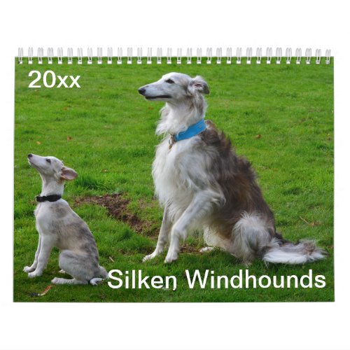 2018 Silken Windhounds Multiple dogs Calendar