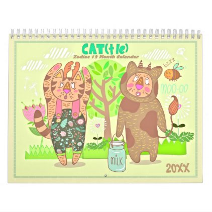 2018 The Zodiac Cats Calendar