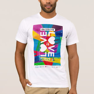 2018 Wenatchee Pride Commemorate T-shirt