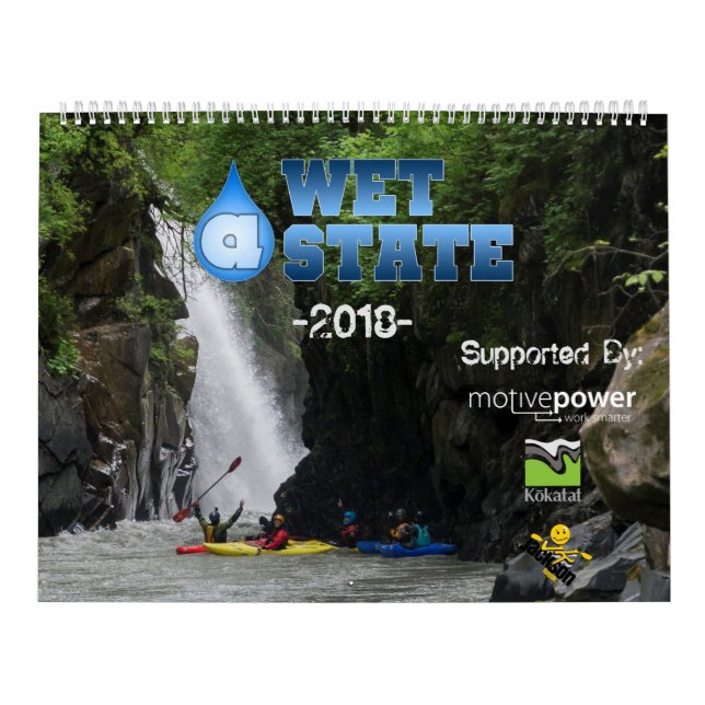 2018 Whitewater Calendar (2018) (Cover)