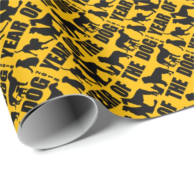 2018 Year of The Dog Wrapping Paper 2 (Roll Corner)
