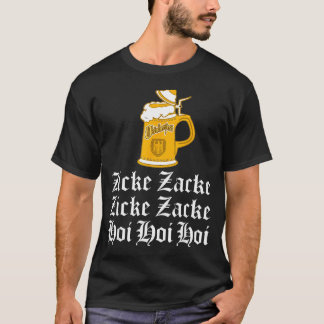 2018 zicke zacke hoi funny drinking T-Shirt