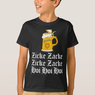 2018 zicke zacke hoi funny drinking T-Shirt