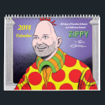 2018 ZIPPY CALENDAR<br><div class="desc">365 Days of Random Behavior & Arbitrary Donuts!</div>