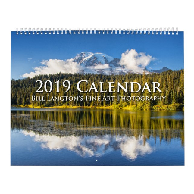 2019 Annual Nature Photography Calendar (Cover)