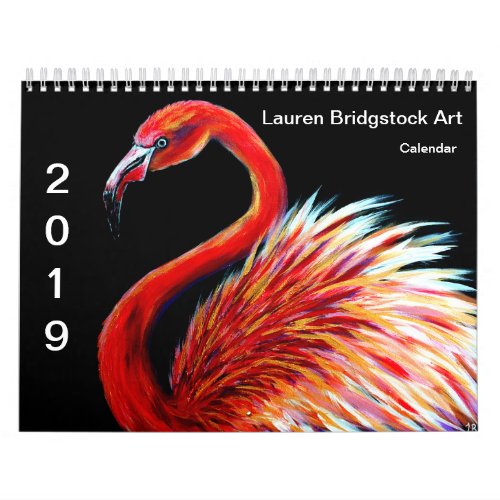 2019 Art Print Calendar