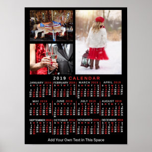 2019 Calendar (See Description for New Version)  Poster