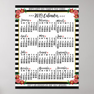 2019 Calendar (See Description for New Version)  Poster