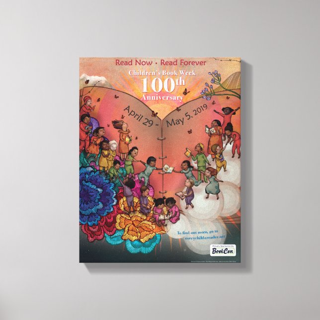 2019 Children's Book Week poster canvas (Front)