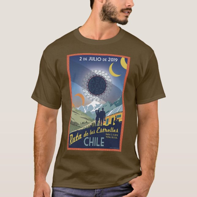 2019 Chile Total Solar Eclipse T-Shirt (Front)