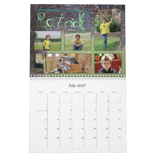 2019 Fuqua Family Calendar (Jul 2027)