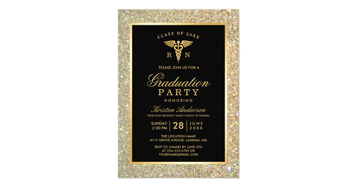 2019 Gold Medical Nursing School Graduation Party