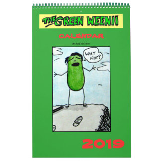 2019 Green Weenii Calendar