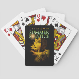 2019 Greensboro Summer Solstice Festival Keepsake Poker Cards