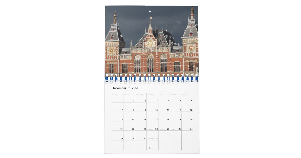 2019 Historic Amsterdam Calendar