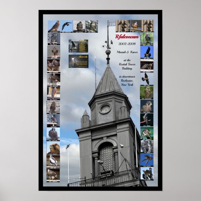 2019 Mariah and Kaver 13x19 Poster at Kodak Tower (Front)