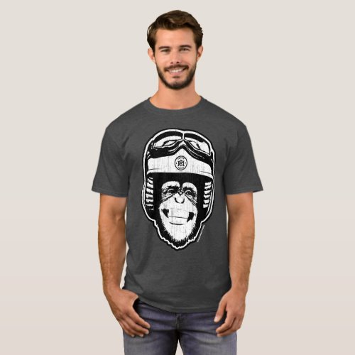 2019 Moto Monkey T_shirt vintage artwork