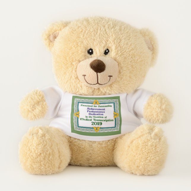 2019 MT Certificate Teddy Bear (Front)