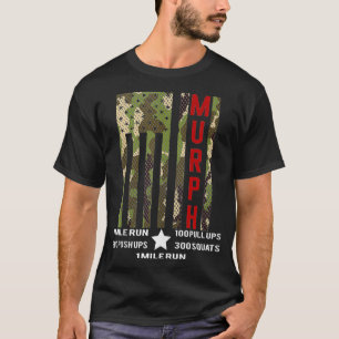 2019 Murph Challenge Memorial Day Workout WOD Camo T-Shirt