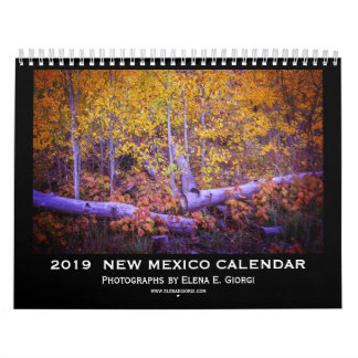 2019 New Mexico Calendar