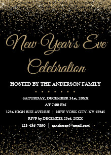 new year s eve invitations zazzle