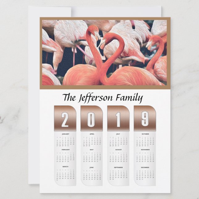 2019 Personalized Photo Calendars (Front)
