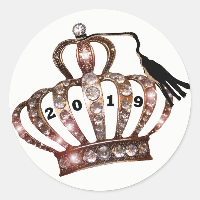 2019 Princess Graduation Stickers (Front)