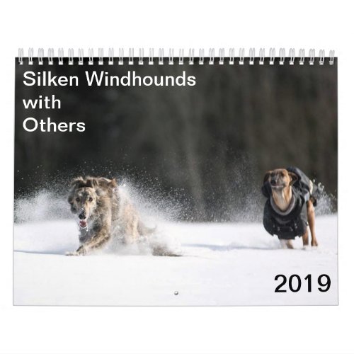 2019 Silken Windhounds with Others 2 Calendar