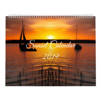 2019 Sunset Calendar
